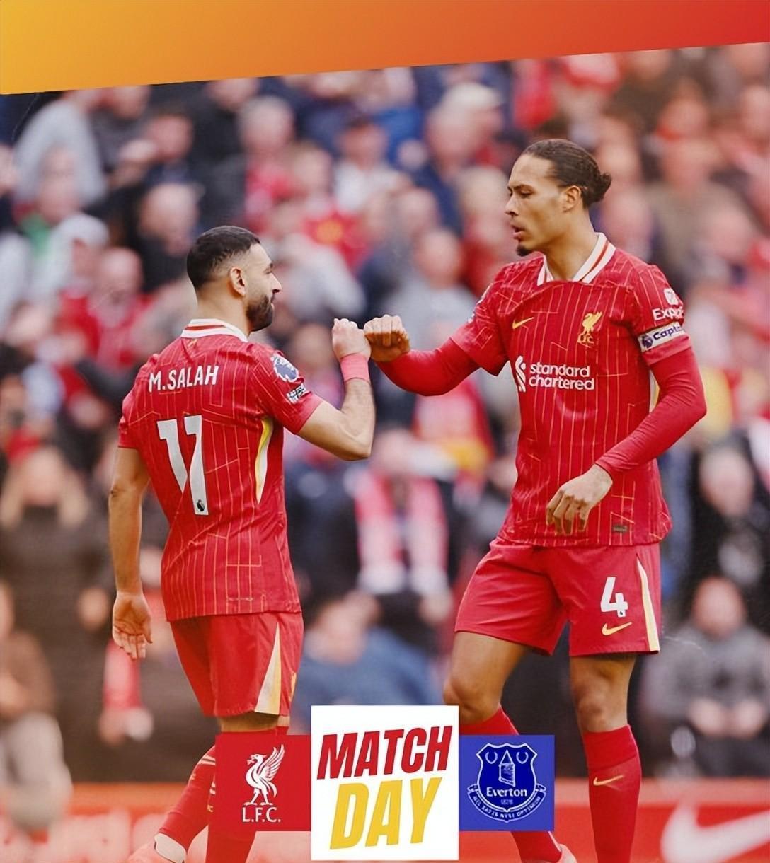 利物浦在客场惨败埃弗顿，遭遇联赛两连败